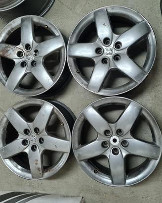 4 Cerchi da 17' in Lega - Peugeot - 3008 407 5008