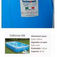 Piscina TechnyPools esterno o interrabile