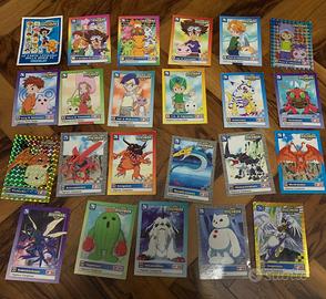 Carte Digimon prima e seconda serie