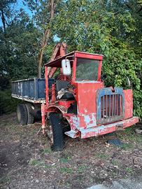 Fiat 639 4x4 con gru radiato