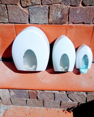 Distributori salviette e sapone per bagni (BAR)