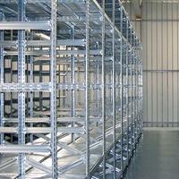 Scaffalatura L 480cm h 250cm - p 60 con 5 ripiani