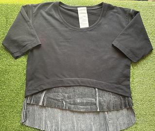 Maglia Luxury Fashion con inserto plissettato | XS