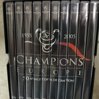 Cofanetto 10 Dvd Champions of Europe 1955-2005