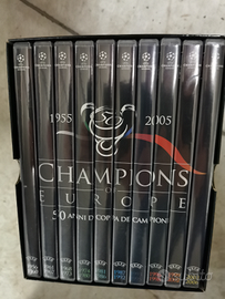 Cofanetto 10 Dvd Champions of Europe 1955-2005