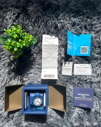 Omega X Swatch mission to the earthphase moonshine