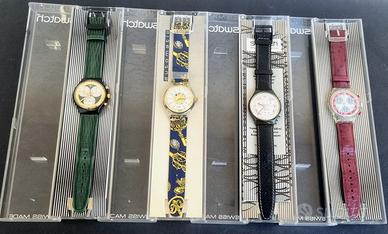 SWATCH da collezione Nuovi,3 Quarzo e 1 Automatico