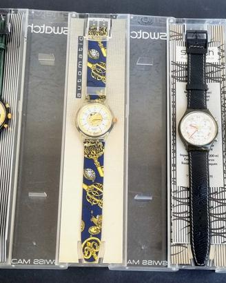 SWATCH da collezione Nuovi,3 Quarzo e 1 Automatico