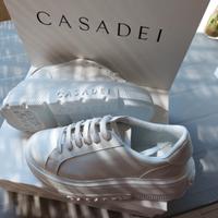 SNEAKERS NUOVE CASADEI BIANCHE