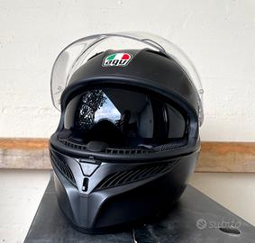 Casco Integrale AGV K3 Nero Opaco 2024 - Taglia XS