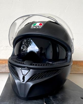 Casco Integrale AGV K3 Nero Opaco 2024 - Taglia XS