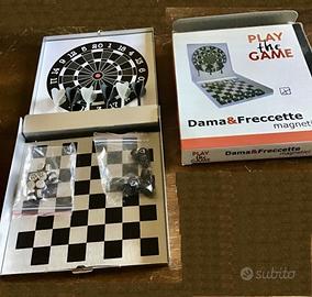 Due giochi riuniti: Scacchi e freccette magnetiche