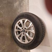 Gomme invernali Hankook montate su cerchi in lega