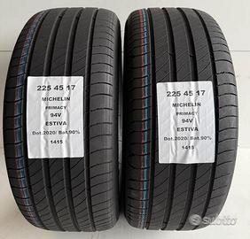 2 gomme 225 45 17 michelin a1415