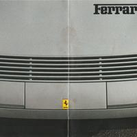 FERRARI, GAMMA VETTURE - DEPLIANT VINTAGE ORIGINAL