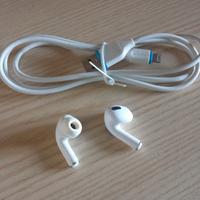 Cuffie airpods e cavo