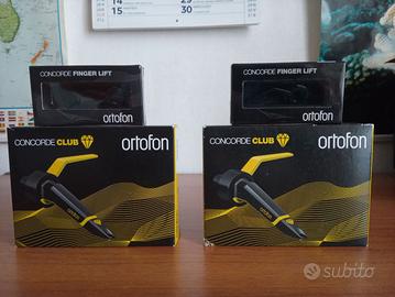 Ortofon Concorde Club MKII ellittiche coppia nuove