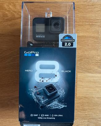 GoPro HERO8 Black + Doppia Batteria + Head Strap