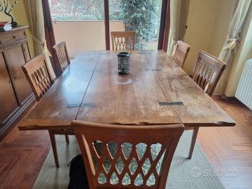 tavolo in arte povera