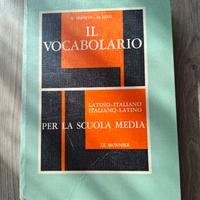 Il Vocabolario Latino 1973 Le Monnier Editore