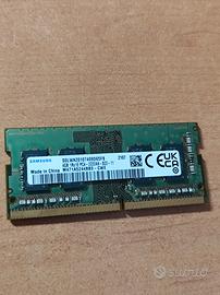 RAM 4GB DDR4 3200Mhz SODIMM