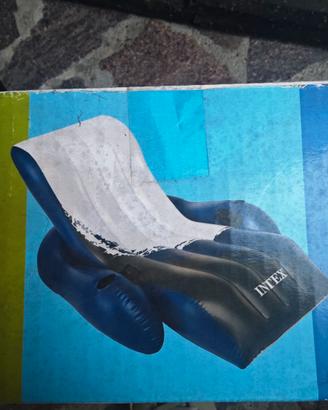 Sedia gonfiabile piscina