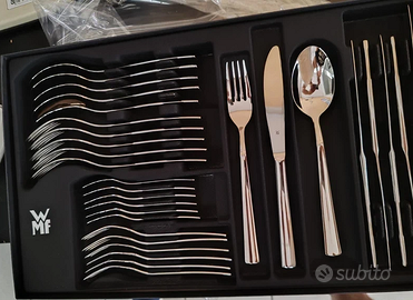 2 SET COMPLETI POSATE DA 30 PEZZI WMF