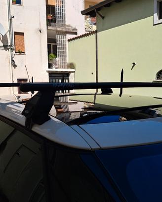 Barre tetto acciaio MENABO Fiat 500L tetto liscio