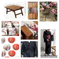 Allestimento festa stile giapponese