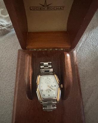 Lucien rochat automatico dataacciaio oro 18 k kron