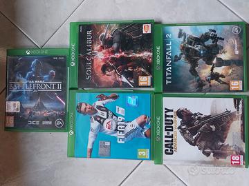 giochi xbox one Fifa 19 Star Wars Titanfall 2 COD