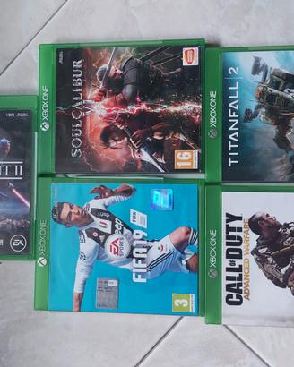 giochi xbox one Fifa 19 Star Wars Titanfall 2 COD