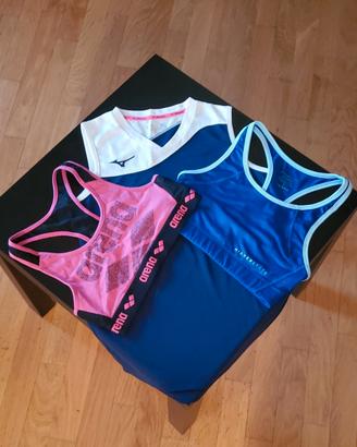 Top palestra running Mizuno, Arena e Higherstate