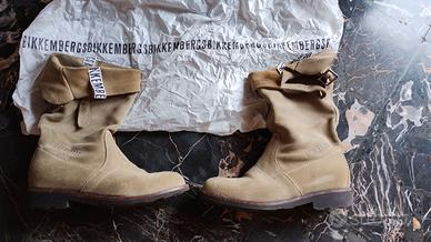 BIKKEMBERGS - Stivali da donna in camoscio