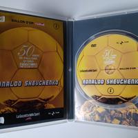 Dvd 50 anni di pallone d'oro Ronaldo-Shevchenko 