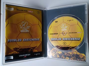 Dvd 50 anni di pallone d'oro Ronaldo-Shevchenko 