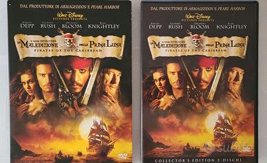 Pirati dei caraibi 1 in 2 DVD