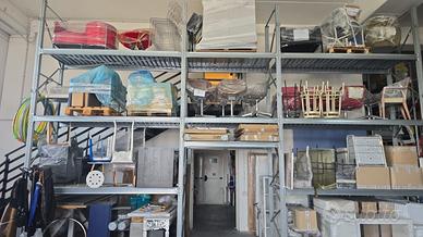 SCAFFALI PORTA PALLET Altezza 4 Metri - Completi