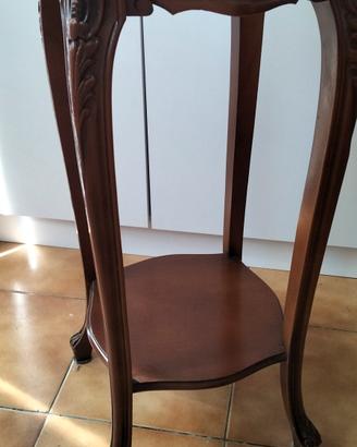 Tavolino in legno arte povera 