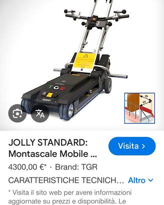 Montascale mobile