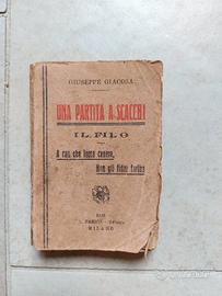 Una partita a scacchi 1921 Giacosa G: