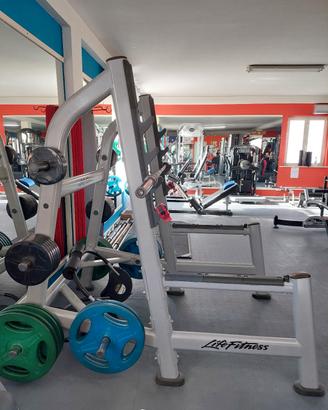 half rack life fitness linea signature
