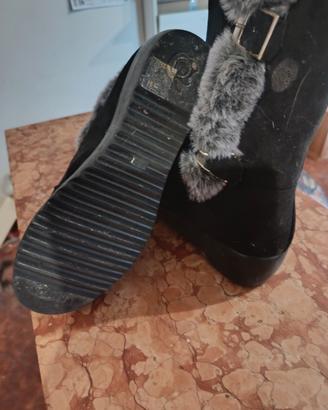 Stivali donna con pelicea