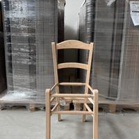Sedie in faggio grezzo