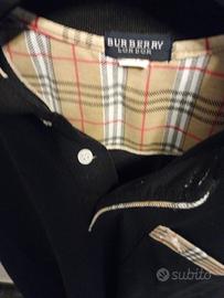 maglietta Burberry uomo XL, nera 