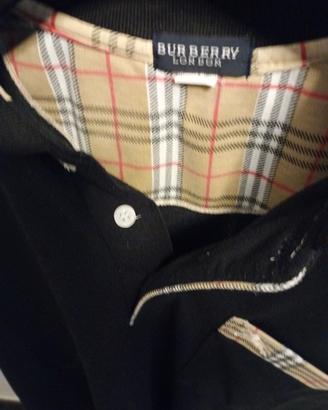 maglietta Burberry uomo XL, nera 