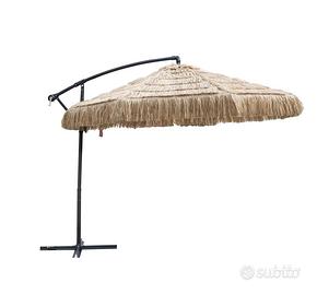 OMBRELLONE DECENTRATO MOD. KIOS PLUS RAFIA 3 MTØ