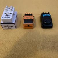 Boss TS 2 + Spark Booster + Ibanez Digital Delay
