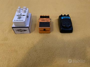 Boss TS 2 + Spark Booster + Ibanez Digital Delay