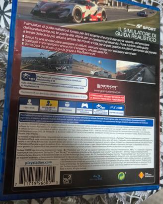 Gran turismo x ps4